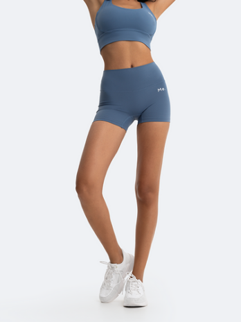 Iris Blue Micro Shorts